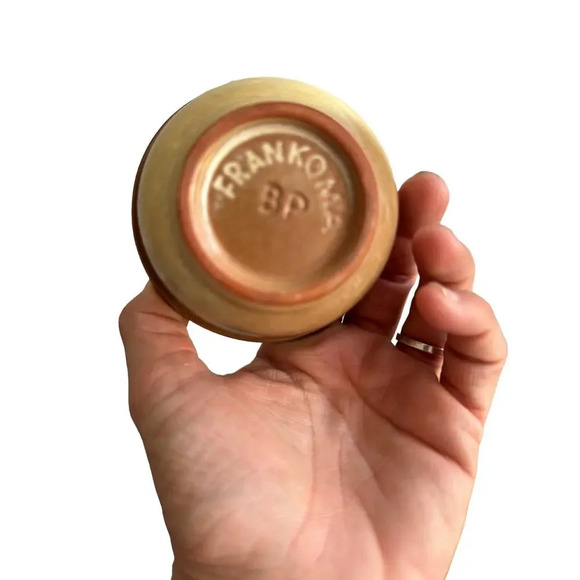 Frankoma BP Antique Japanese Seto Stoneware Bowl 19th Century Pottery - Picture 3 of 8